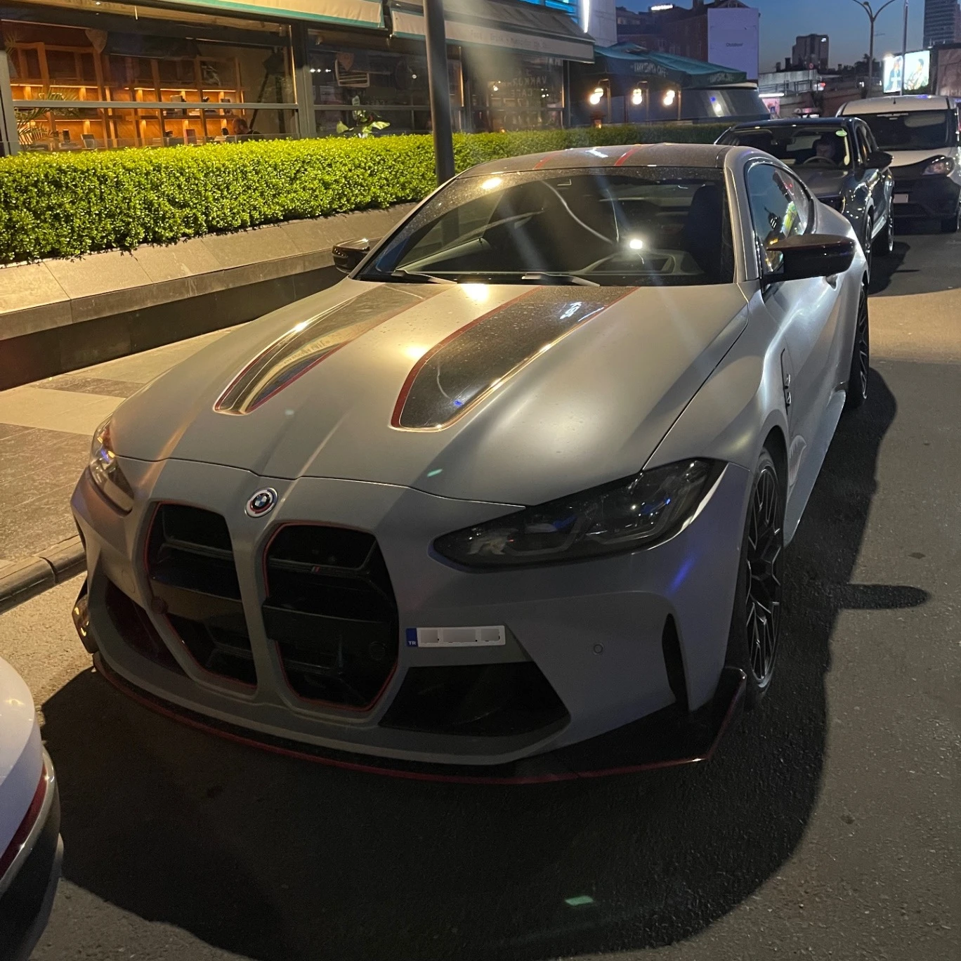 BMW M4 CSL spotted in Beşiktaş, Türkiye