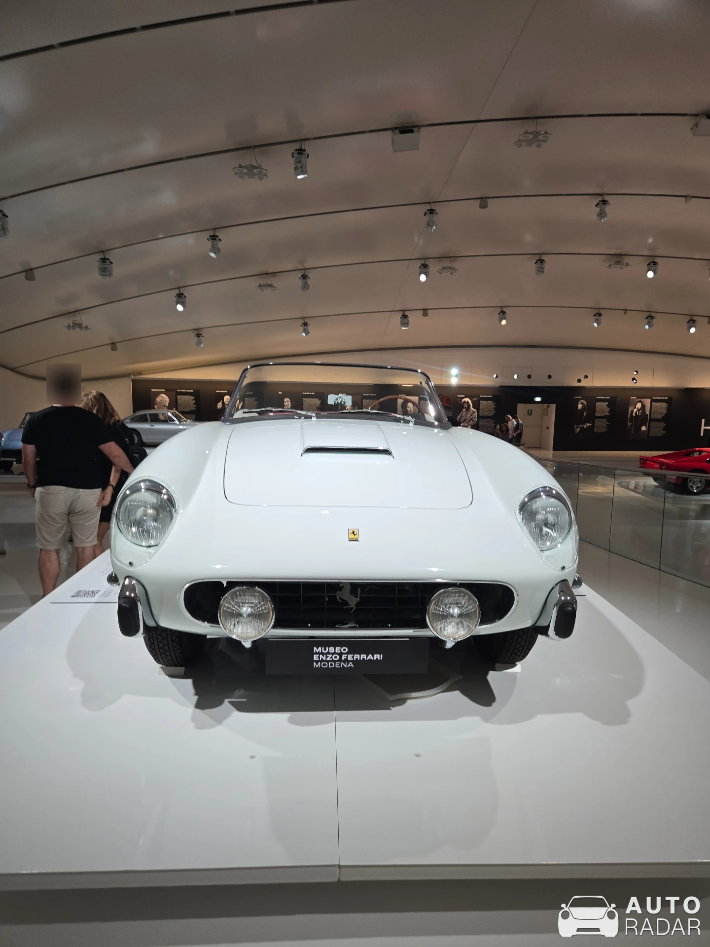 Ferrari 250 GT Cabriolet Pininfarina Series I spotted in Modena