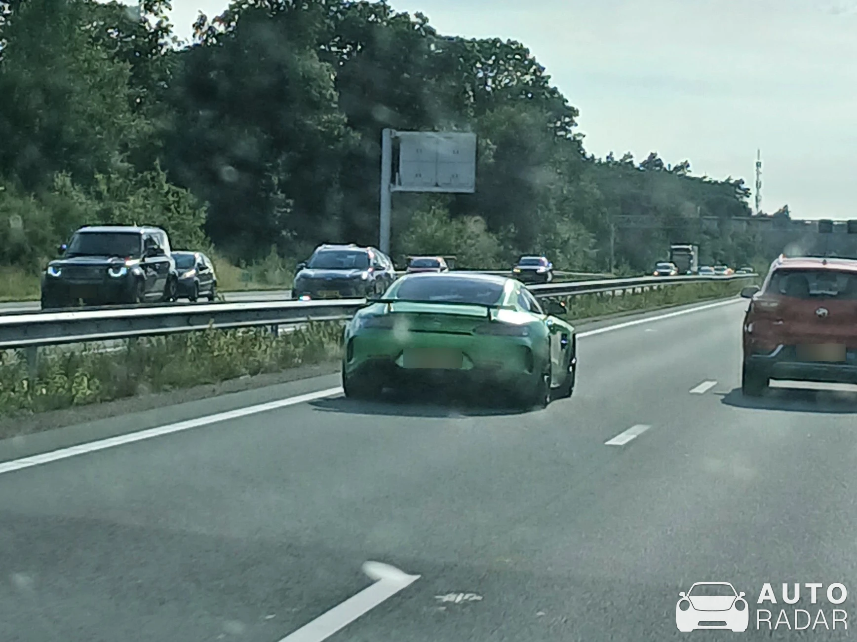 Mercedes-AMG GT R C190 spotted in Heteren