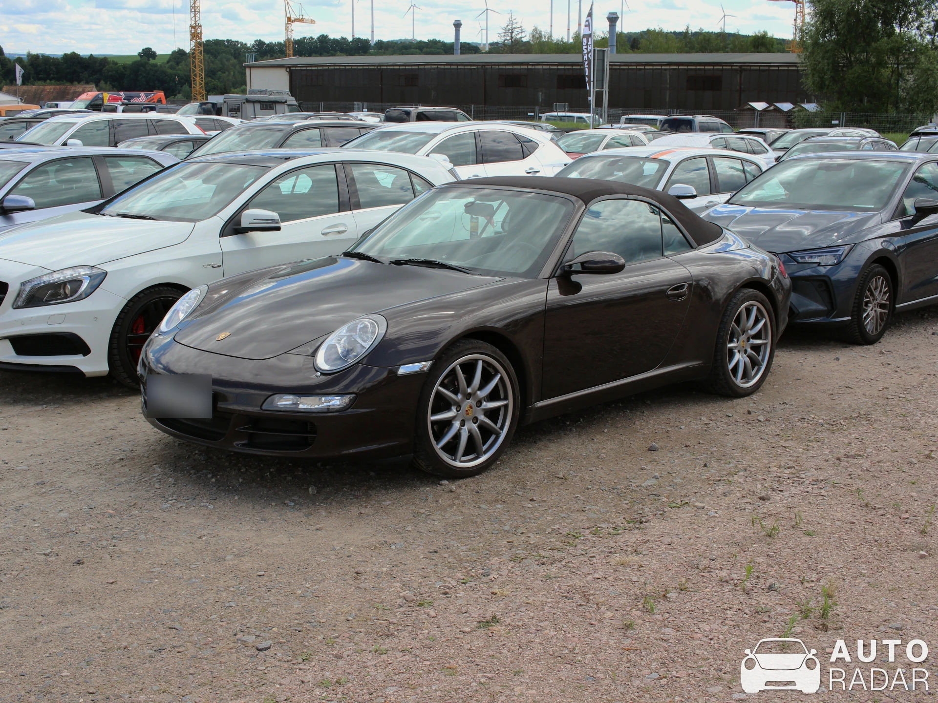 Porsche 997 Carrera Cabriolet spotted in Oberlungwitz