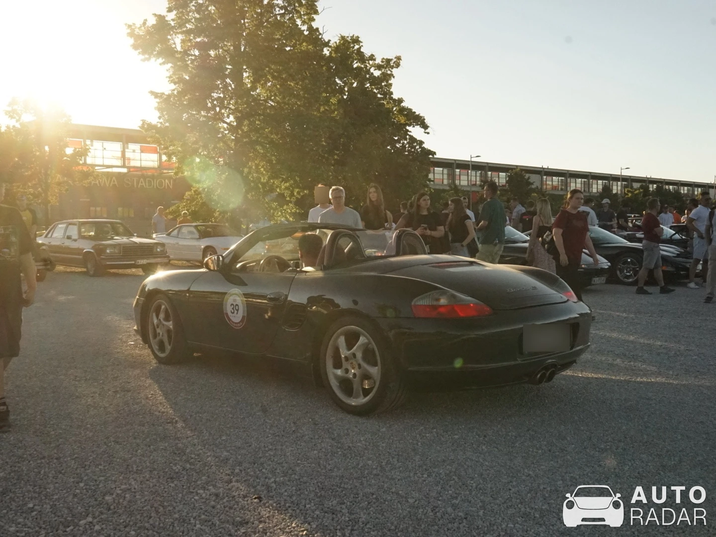 Porsche 986 Boxster S spotted in Varsova
