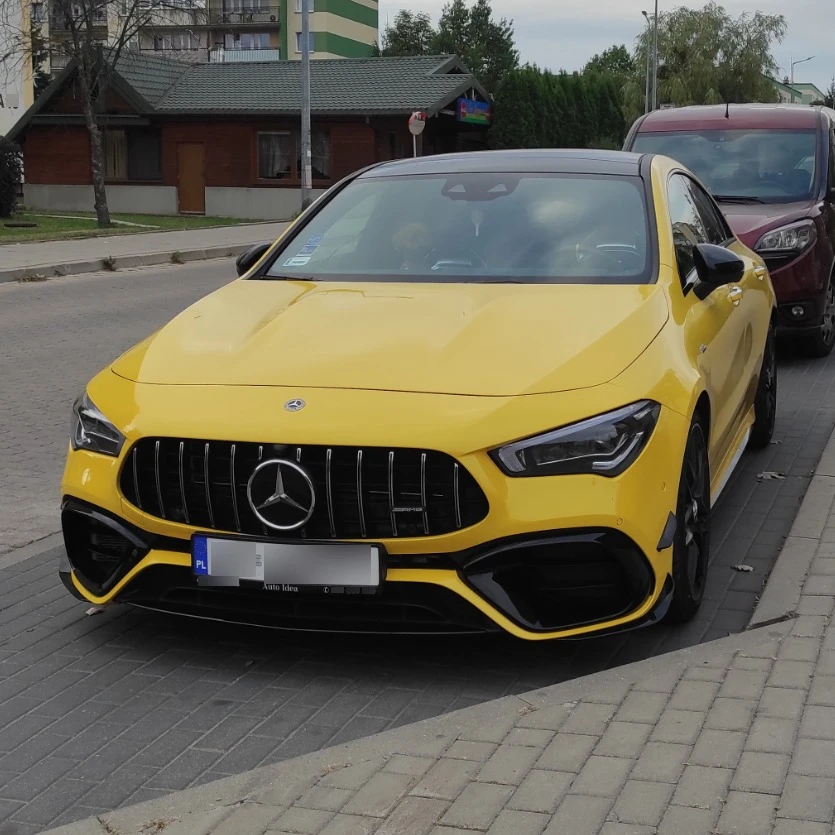 Mercedes. Cla 45 amg s spotted in Augustów, Polska