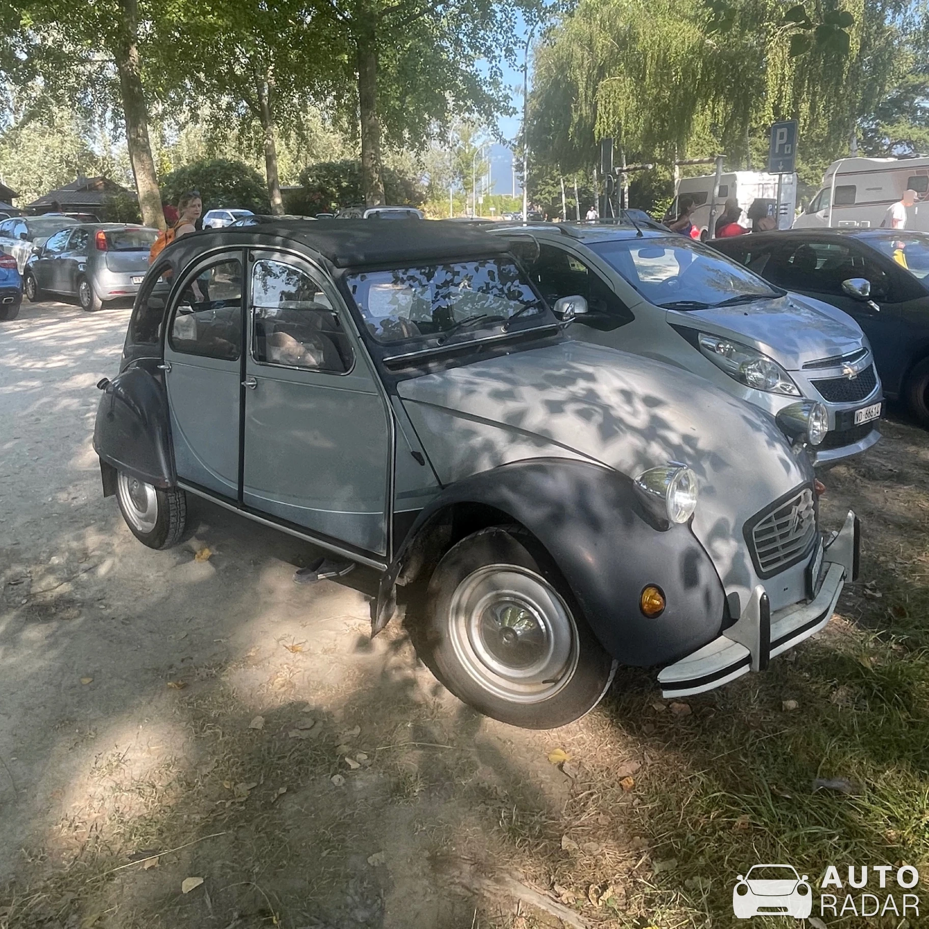 Citroën 2CV spotted in Yverdon-les-Bains, Switzerland