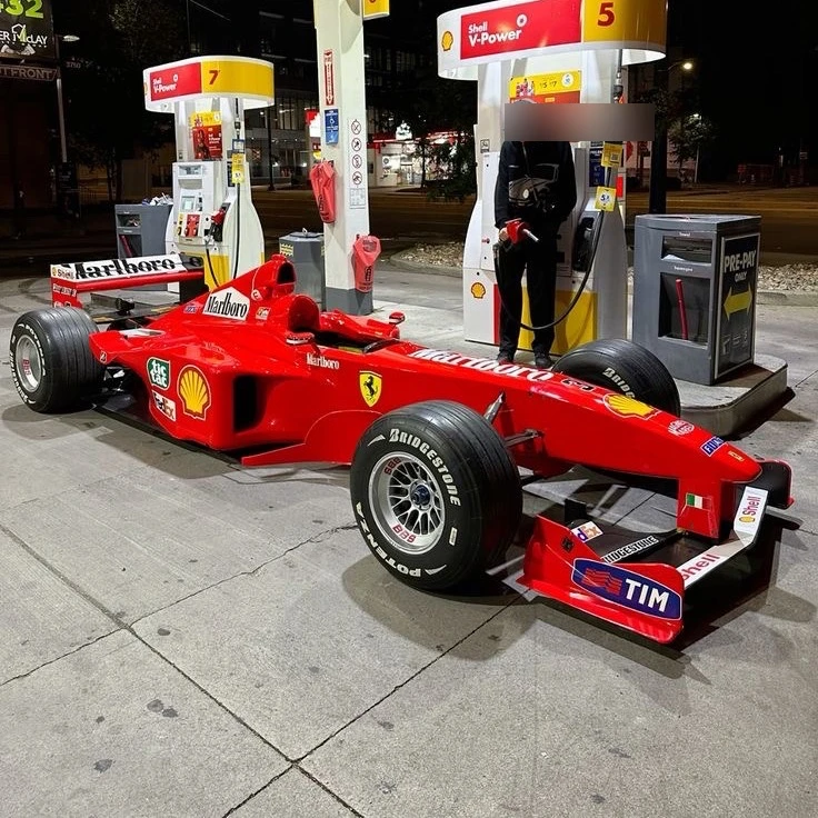 Ferrari F300 spotted in Budapest