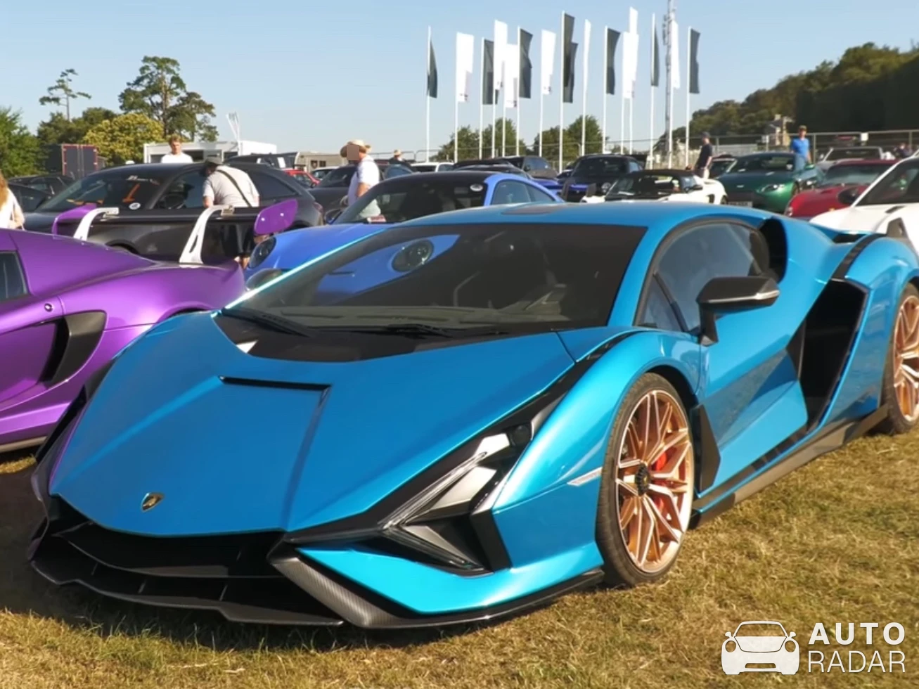 Lamborghini Sián FKP 37 spotted in Ilkley