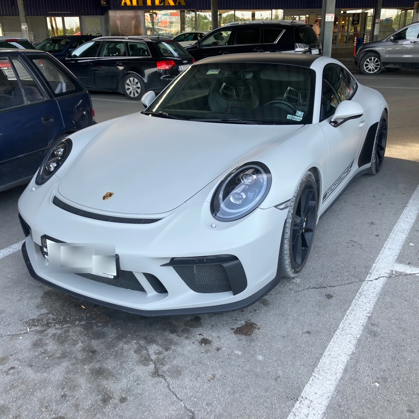Porsche 911 (991) GT3 spotted in Varna, Bulgaria