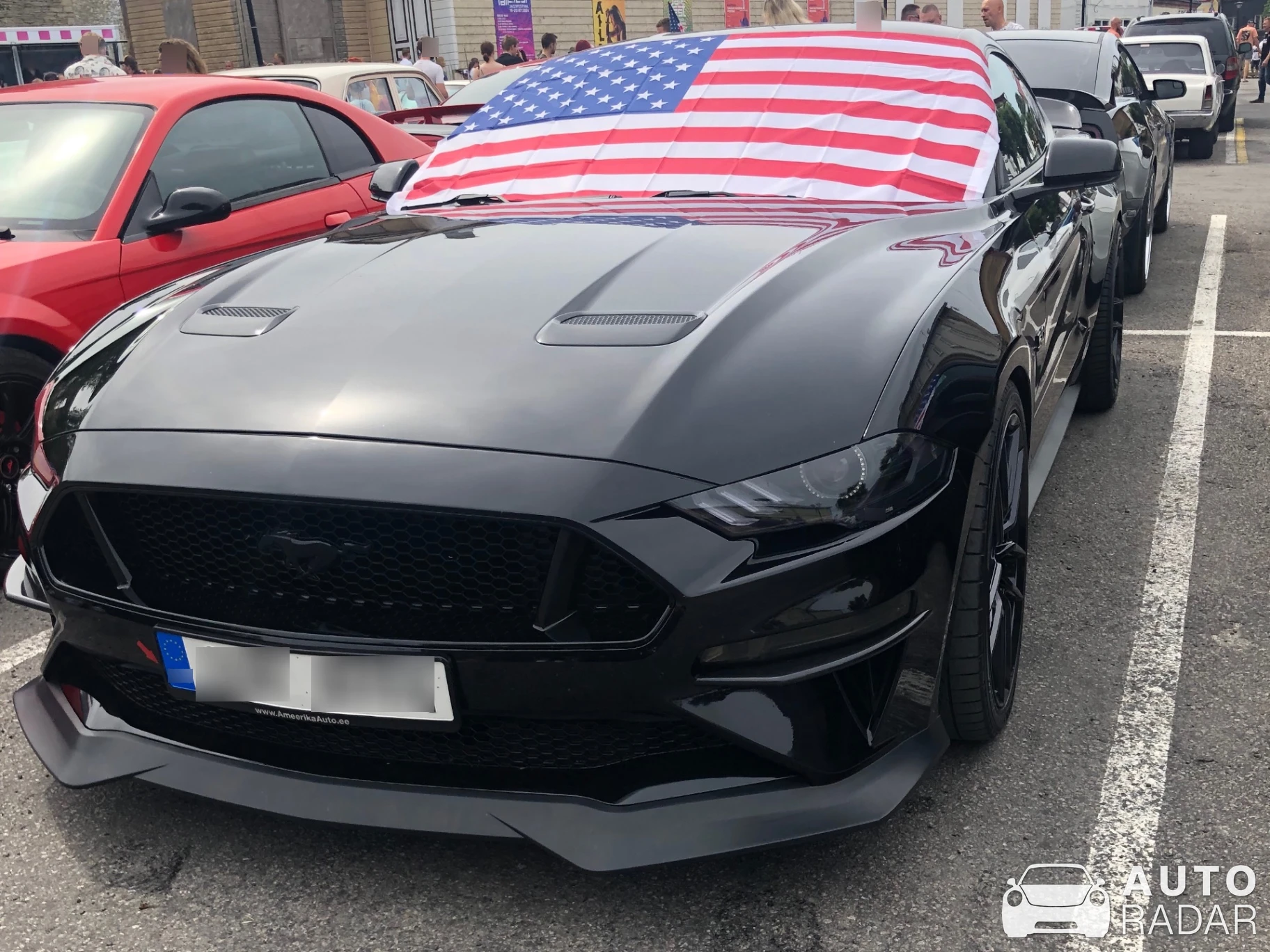 Ford Mustang GT S550 spotted in Haapsalu, Estonia