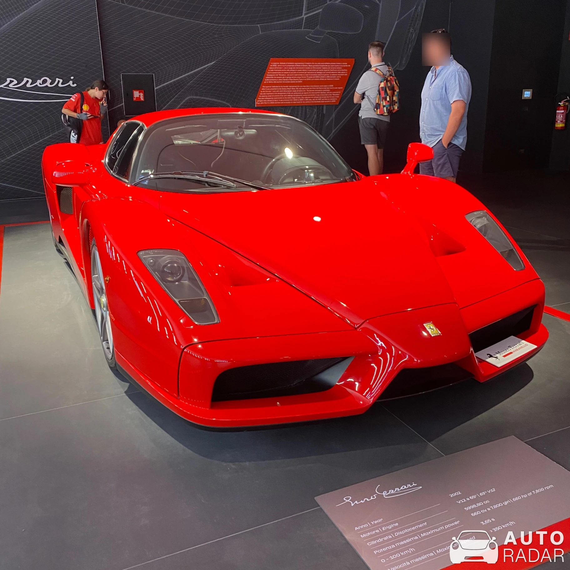 Ferrari Enzo Ferrari spotted in Maranello, Italy