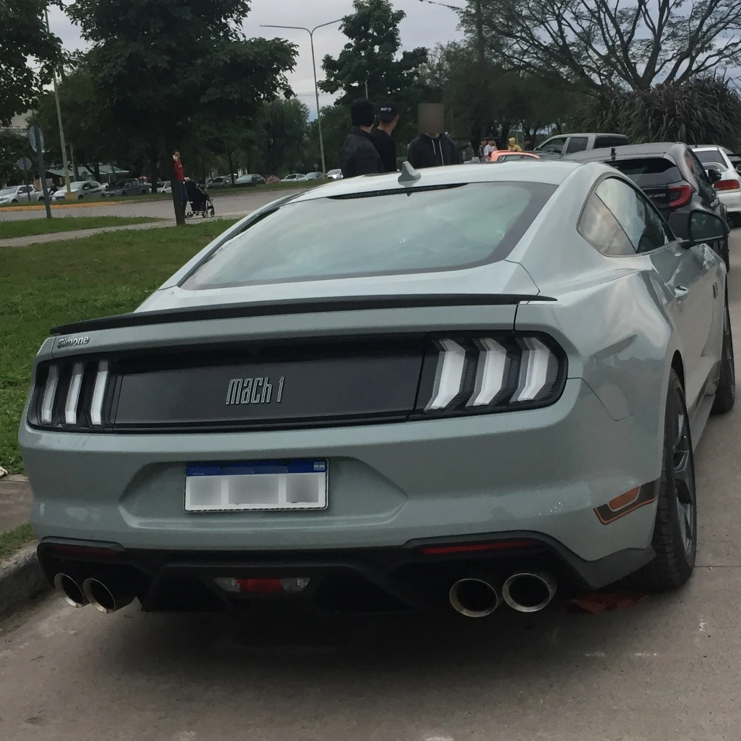 Ford Mustang Mach 1 S550 spotted in San Miguel de Tucumán, Argentina