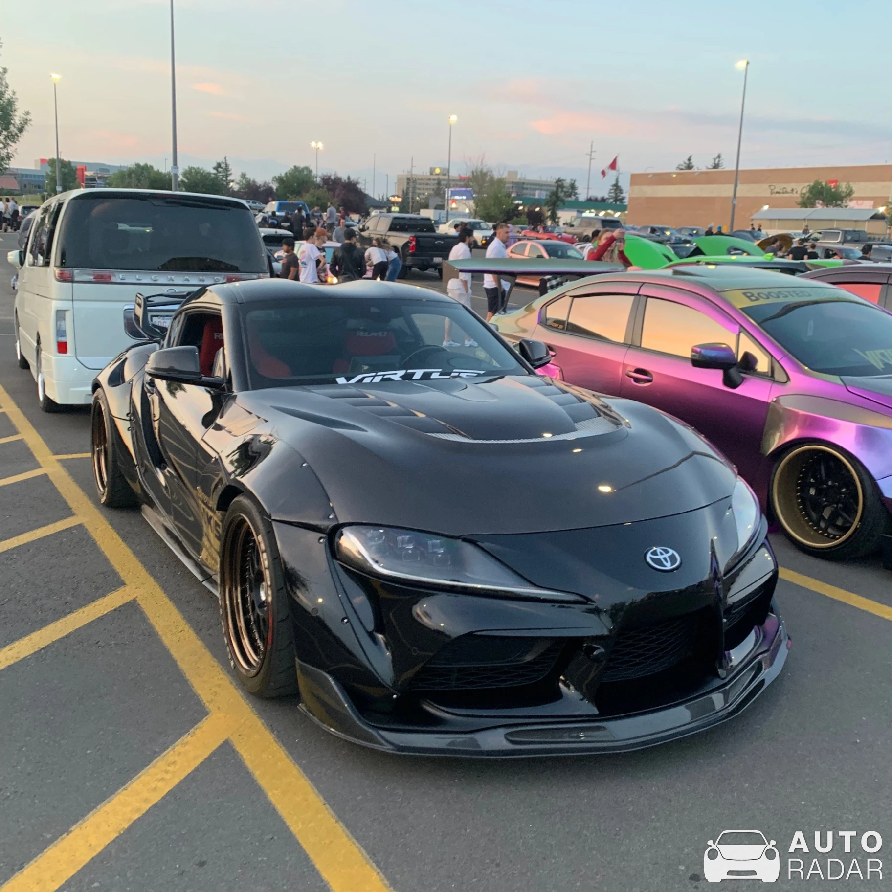 Toyota Supra spotted in Calgary, Canada
