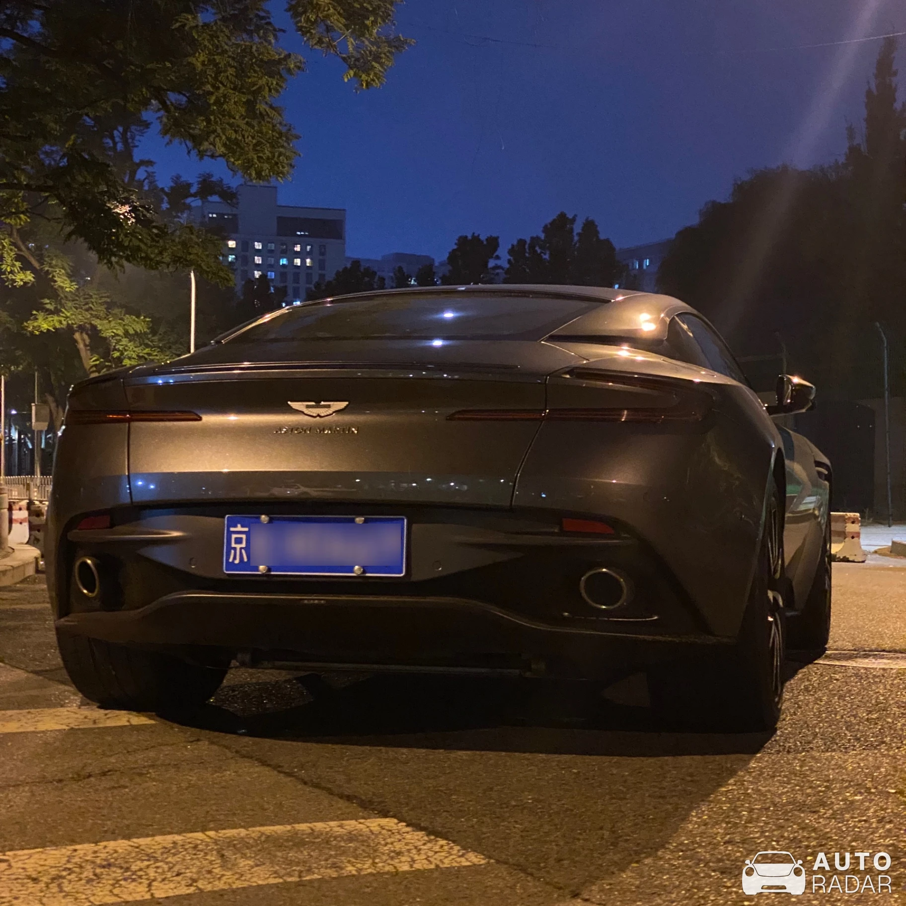 Aston Martin DB11 spotted in Chao Yang Qu, China