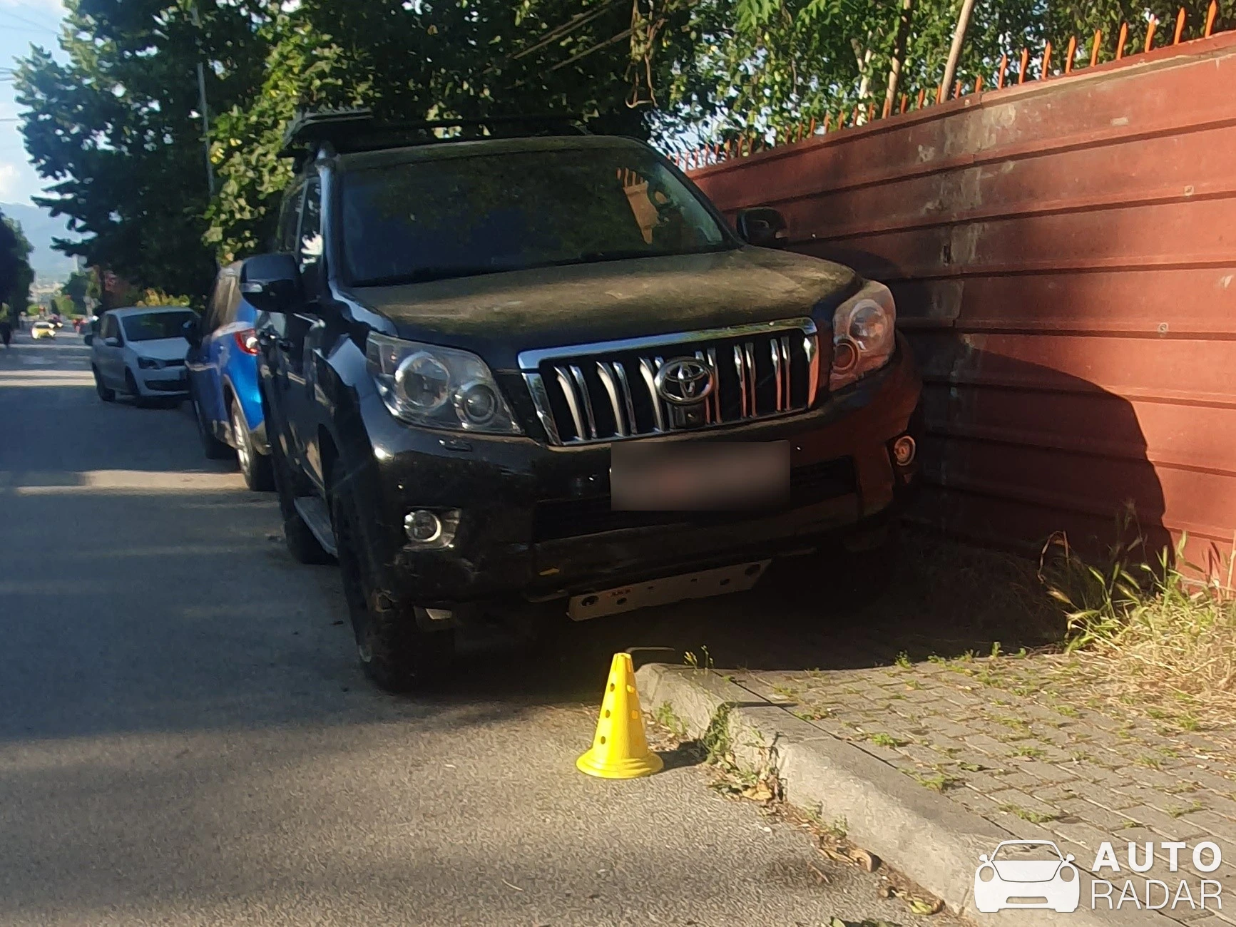 Toyota Land Cruiser Prado spotted in Skopje
