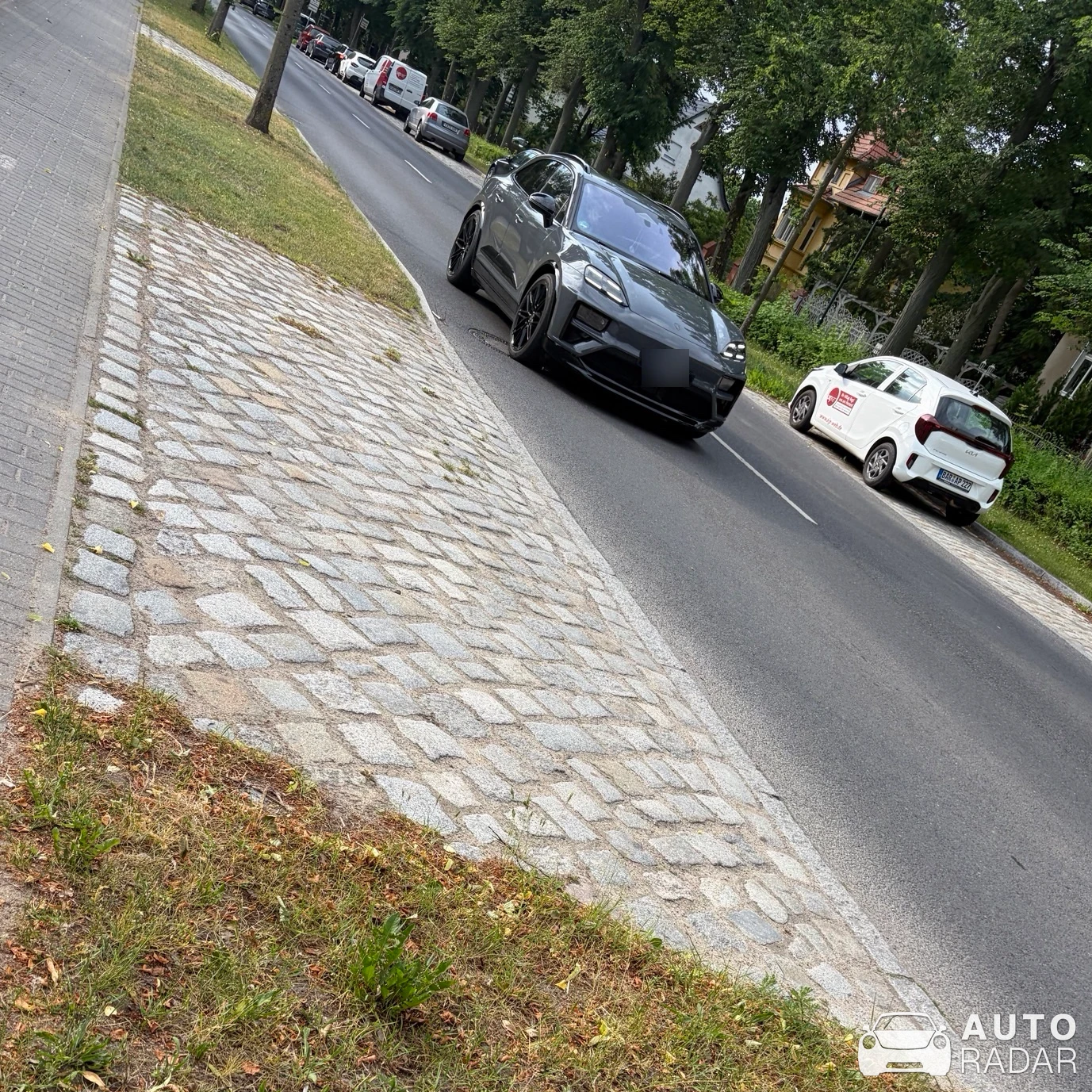 Porsche Macan 4 EV spotted in Biesenthal, Germany
