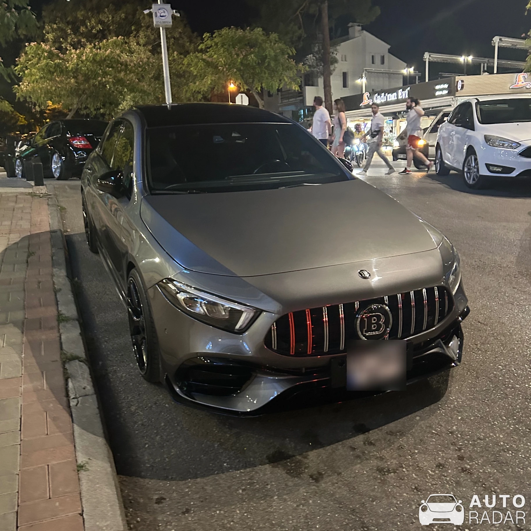 Mercedes-Benz Brabus A B45 spotted in Pamukkale, Türkiye