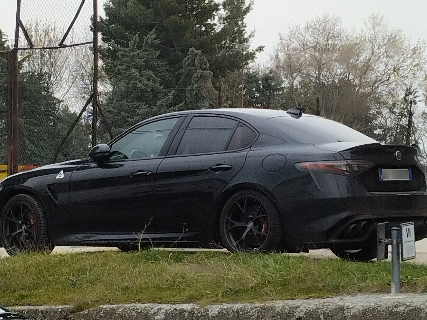 Alfa Romeo Giulia Quadrifoglio 2020 spotted in Castel Frentano, Italy