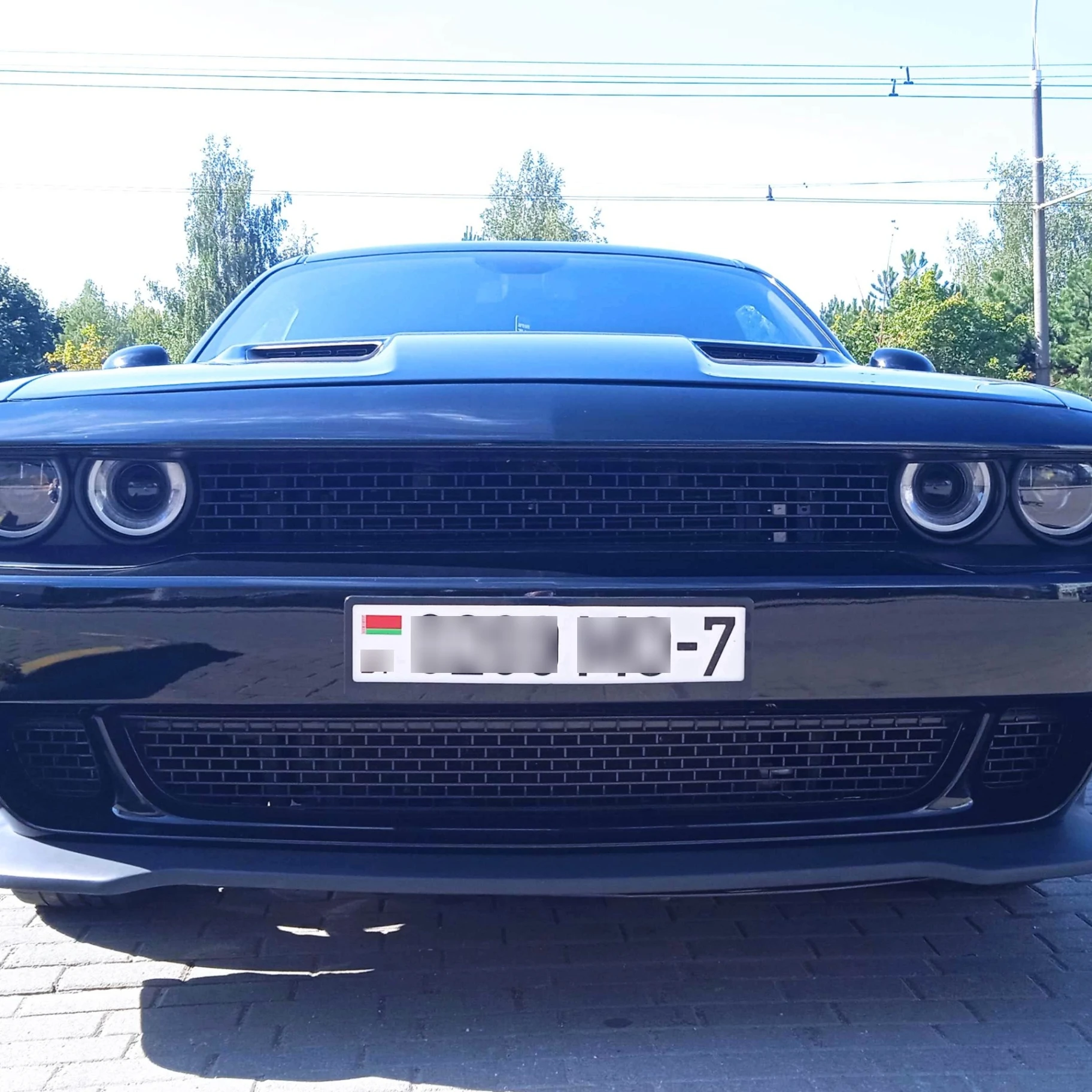 Dodge Challenger spotted in Minsk, Belarus