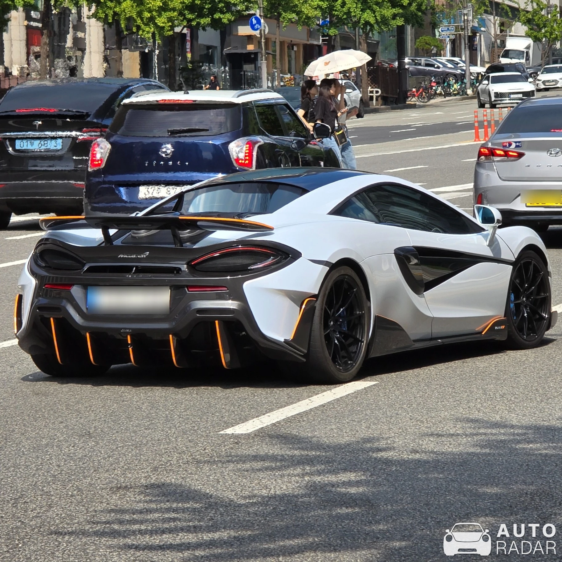 McLaren 600LT spotted in 강남구, 대한민국