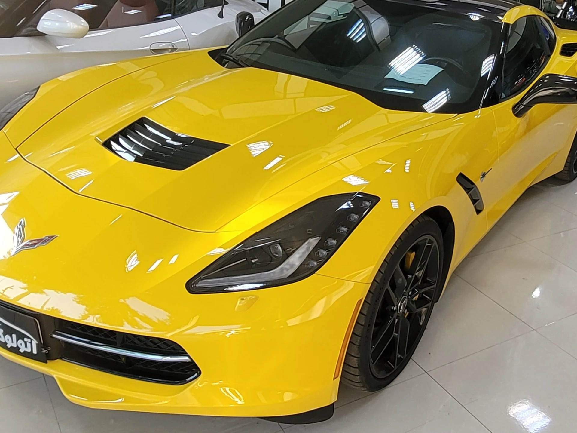 Chevrolet Corvette C7 Stingray spotted in Rasht, Iran