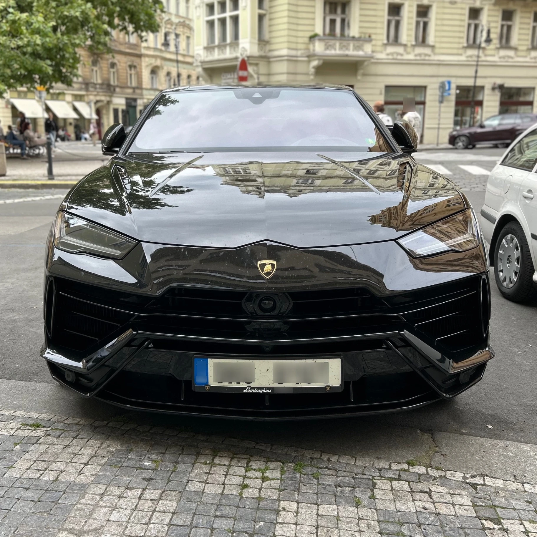 Lamborghini Urus spotted in Prague, Czechia