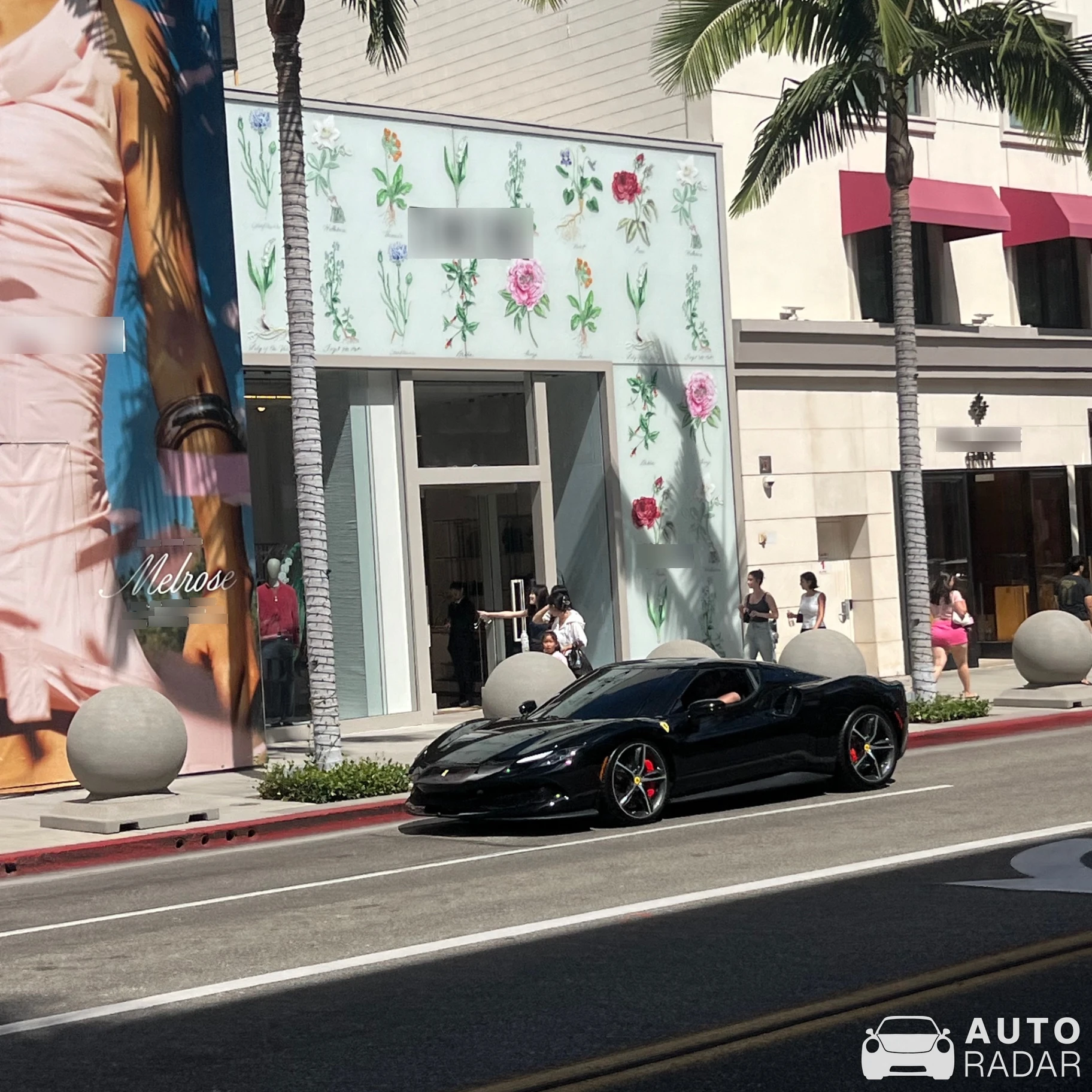 Ferrari 296 GTB spotted in Beverly Hills, United States