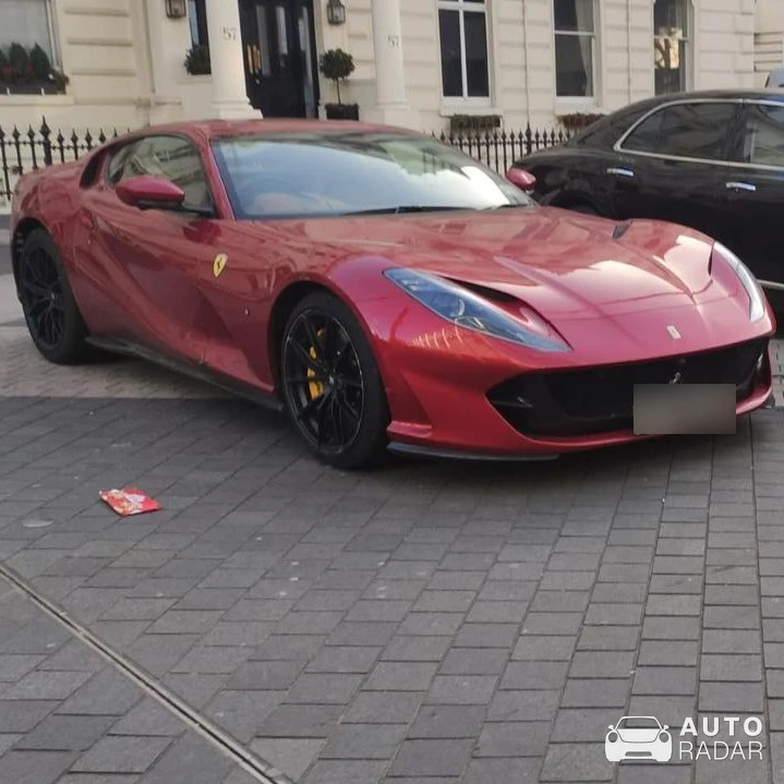Ferrari 812 Superfast spotted in London, United Kingdom