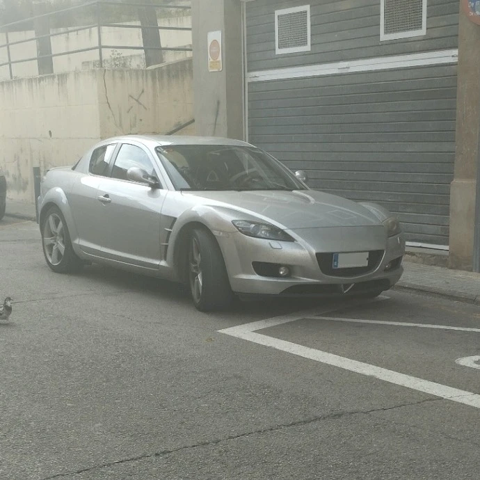 Mazda RX-8 spotted in Santa Margarida de Montbui, España