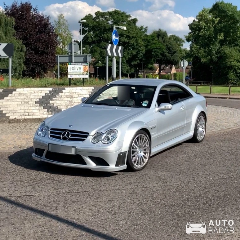 Mercedes-Benz CLK 63 AMG Black Series spotted in Little Paxton, United Kingdom