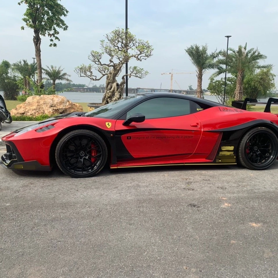 Ferrari 458 Italia spotted in Thành phố Vĩnh Yên, Vietnam