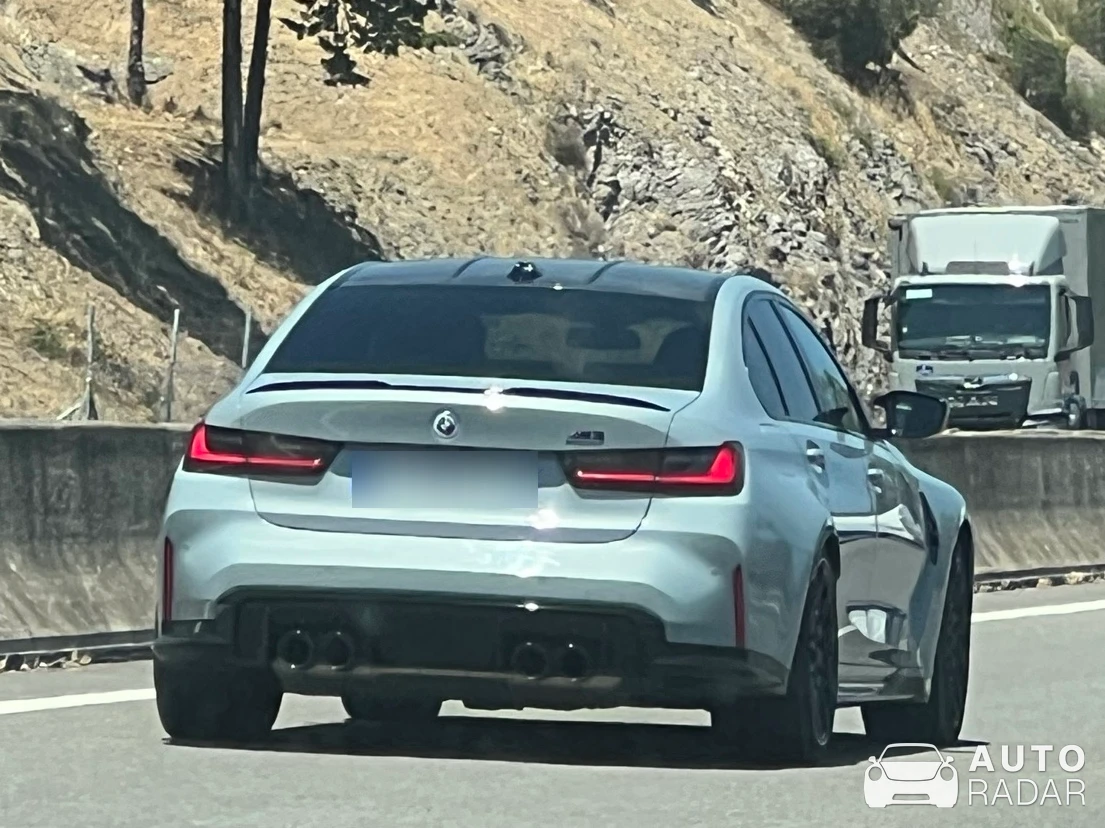 BMW M3 G80 Sedan Competition spotted in Fréjus