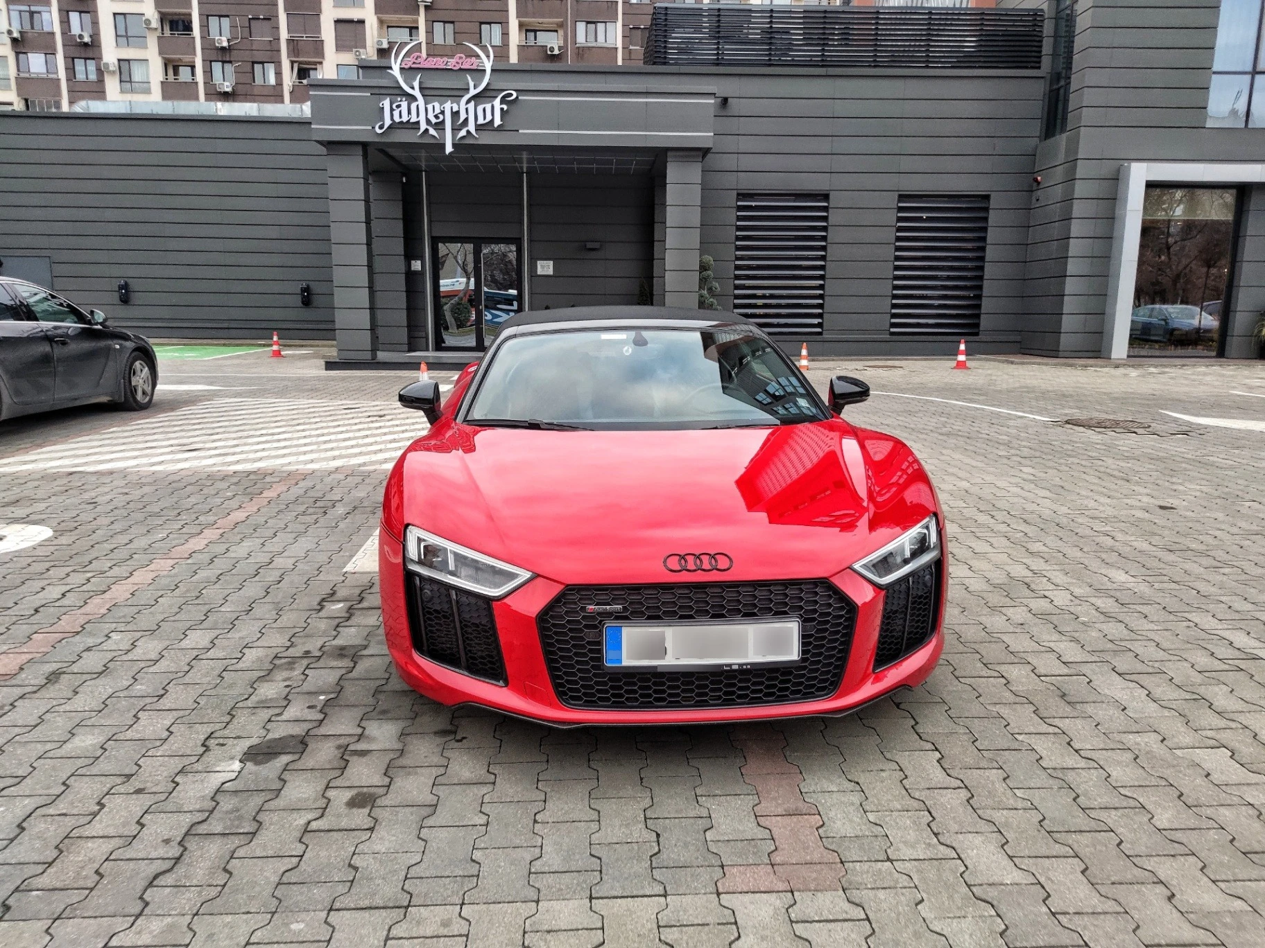 Audi R8 V10 Spyder 2016 spotted in Plovdiv