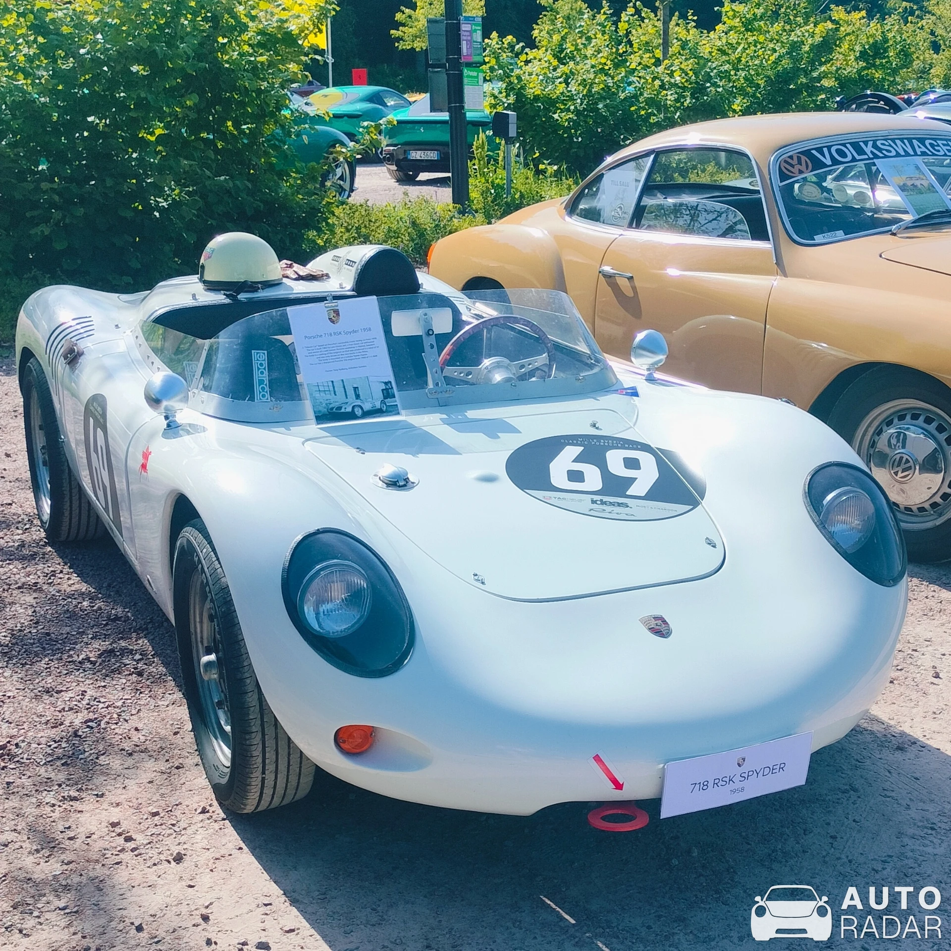 Porsche 718 RSK WERKS Spyder spotted in Båstad