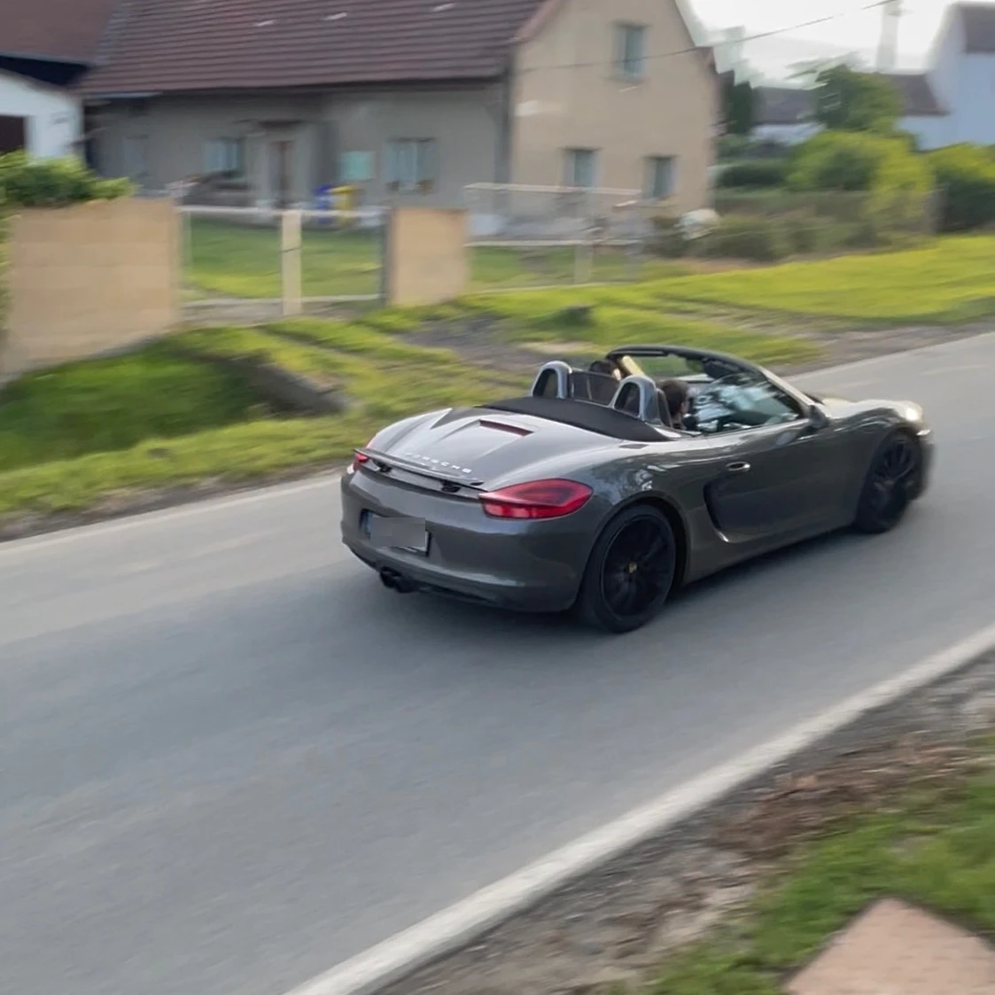 Porsche Boxster spotted in Mělník, Česko