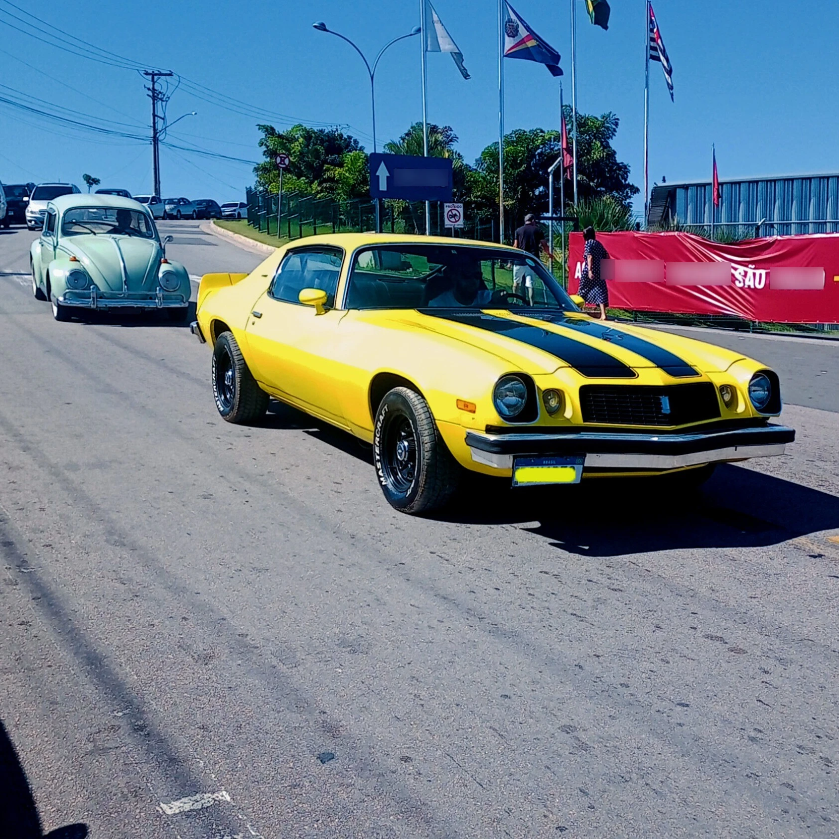 Chevrolet Camaro spotted in Rio Abaixo, Brazil