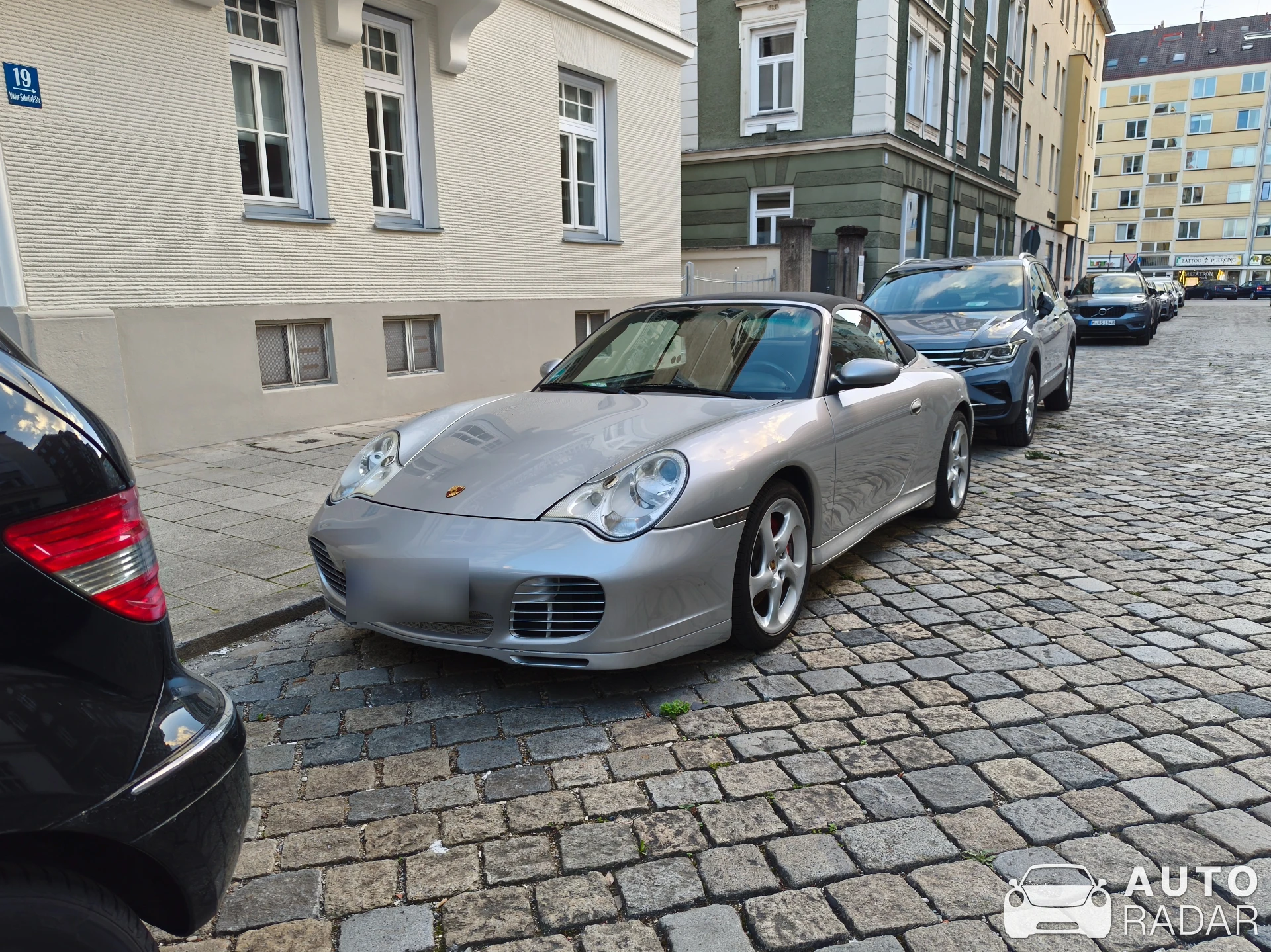 Porsche 996 Carrera 4S Cabriolet spotted in München