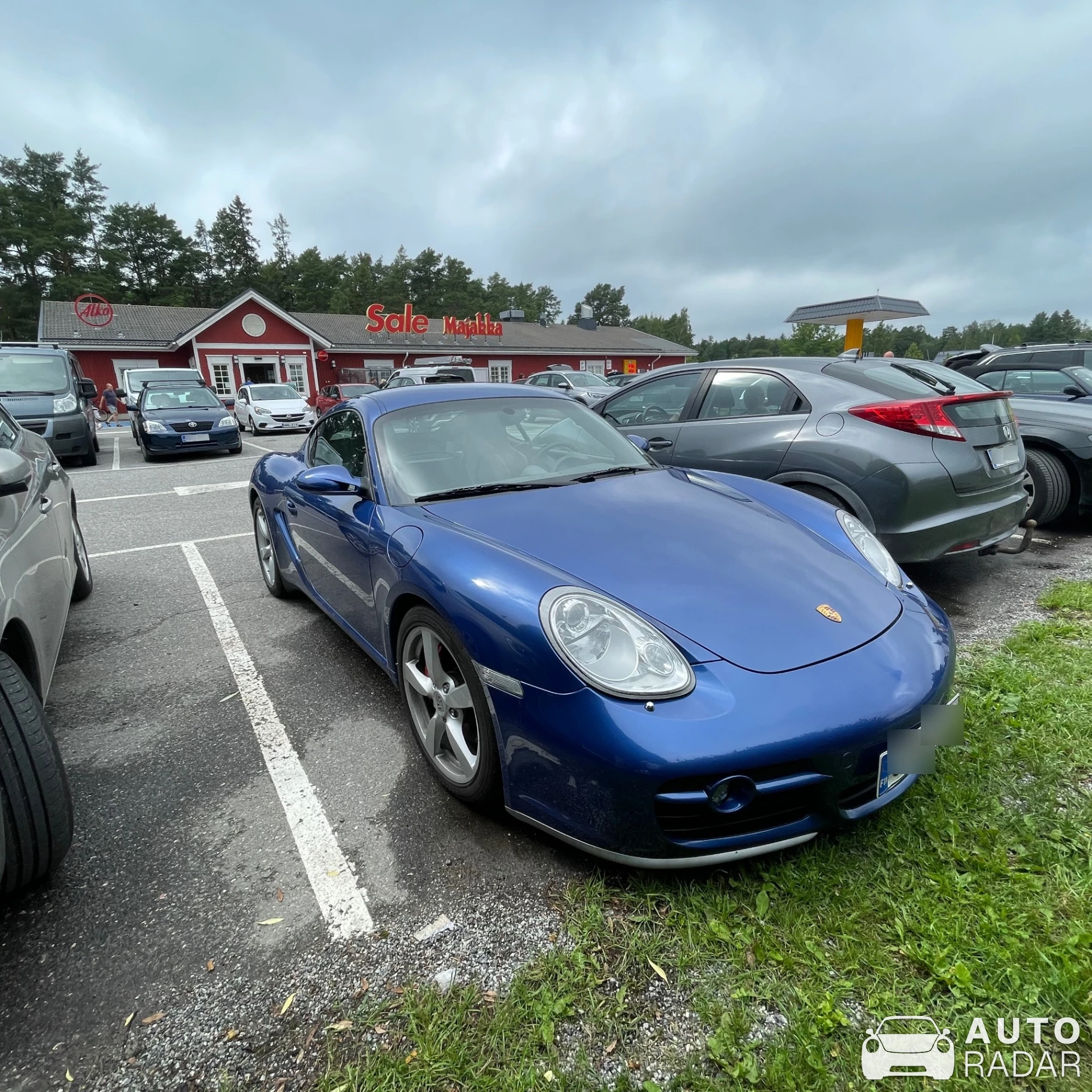 Porsche 987 Cayman S spotted in Kustavi, Finland