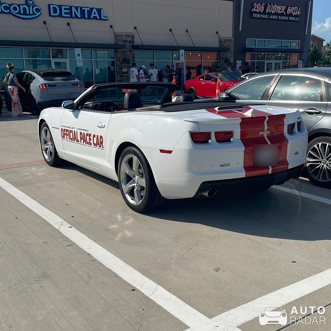 Chevrolet Camaro SS Convertible spotted in Lewisville