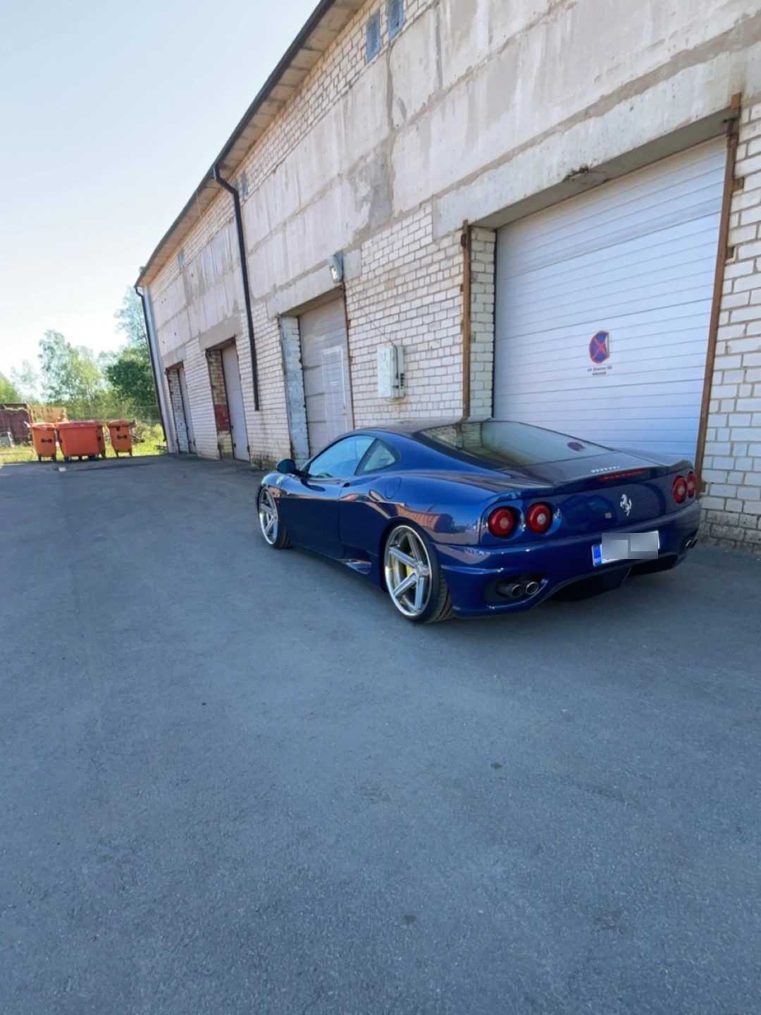 Ferrari 360 Modena spotted in Viljandi, Estonia