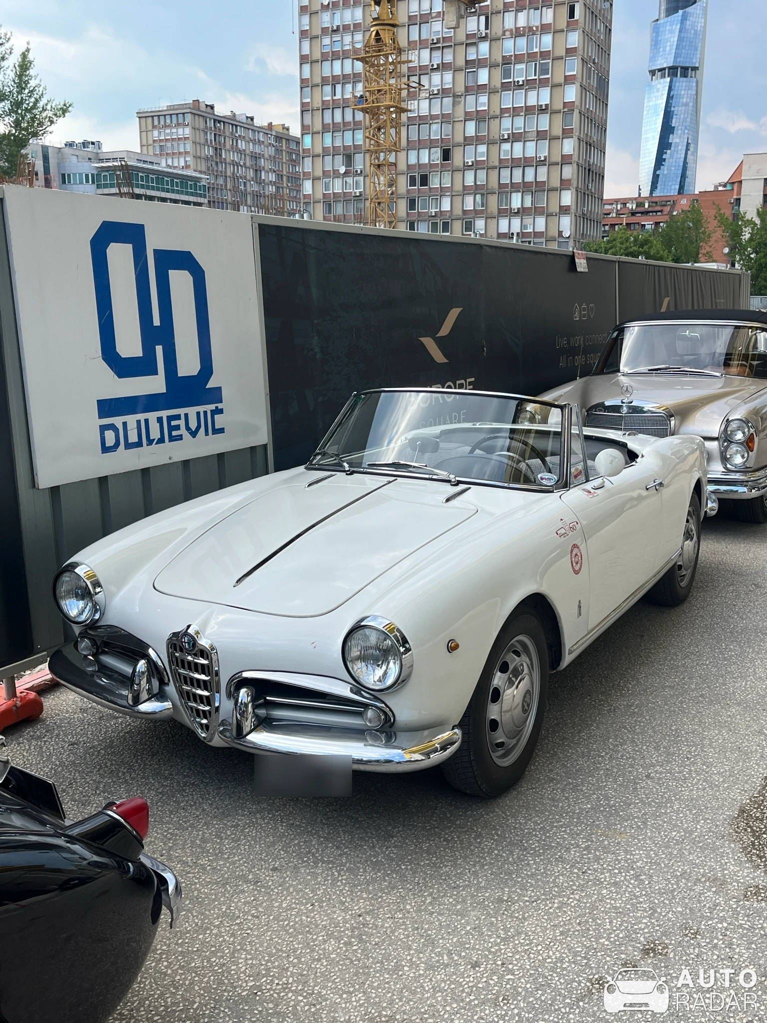 Alfa Romeo Giulietta Spider spotted in Sarajevo