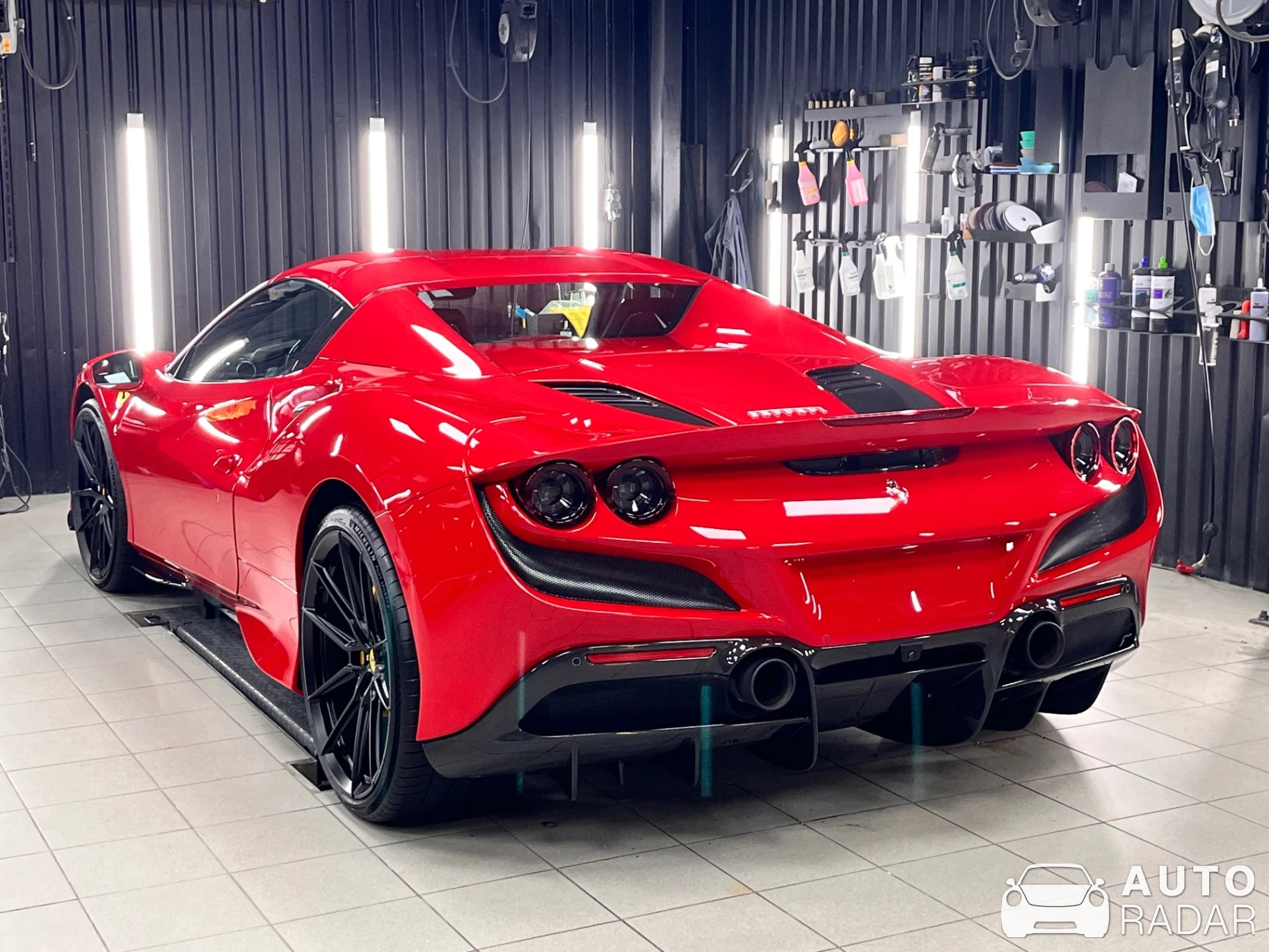 Ferrari F8 Spider spotted in Västra Götalands län, Sweden