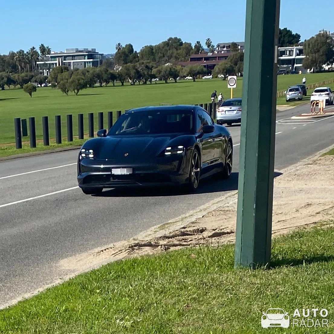 Porsche Taycan GTS spotted in South Perth, Australia