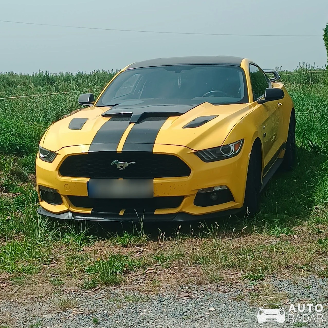 Ford Mustang GT spotted in Kutná Hora, Czechia