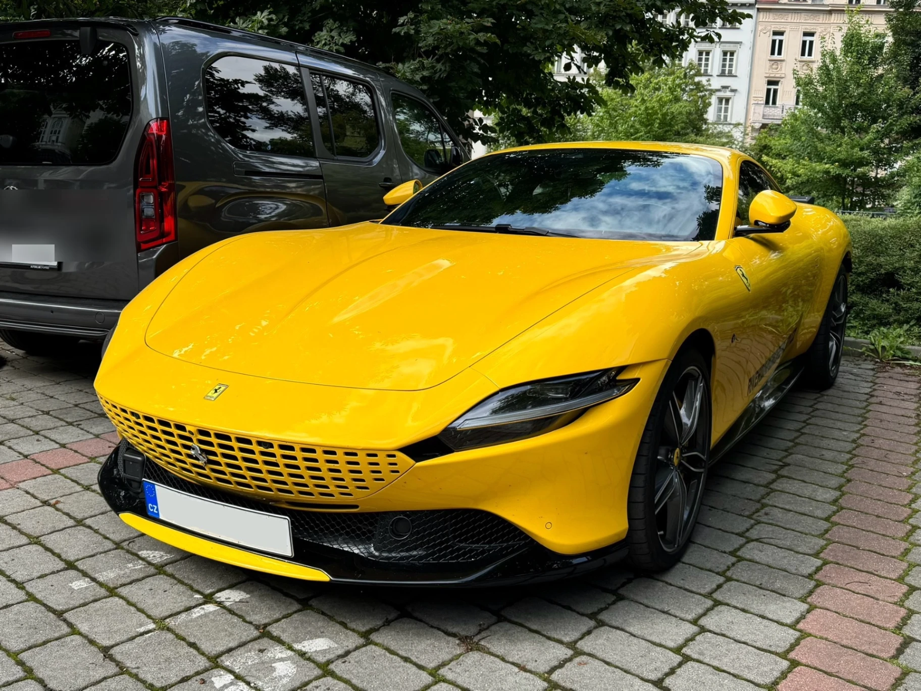 Ferrari Roma spotted in Karlovy Vary, Czechia
