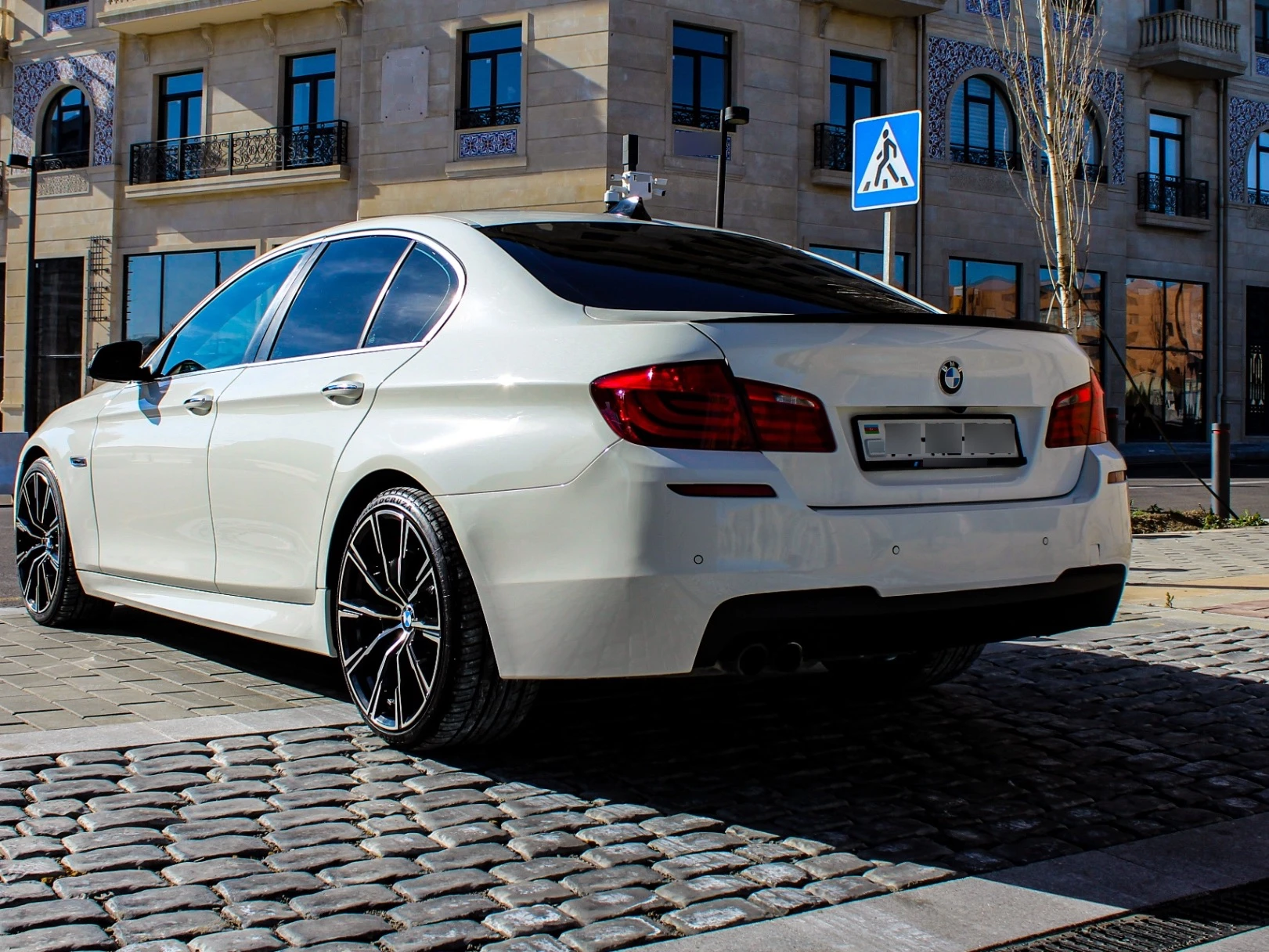 Bmw 5 Series, F10 spotted in Baku, Azerbaijan