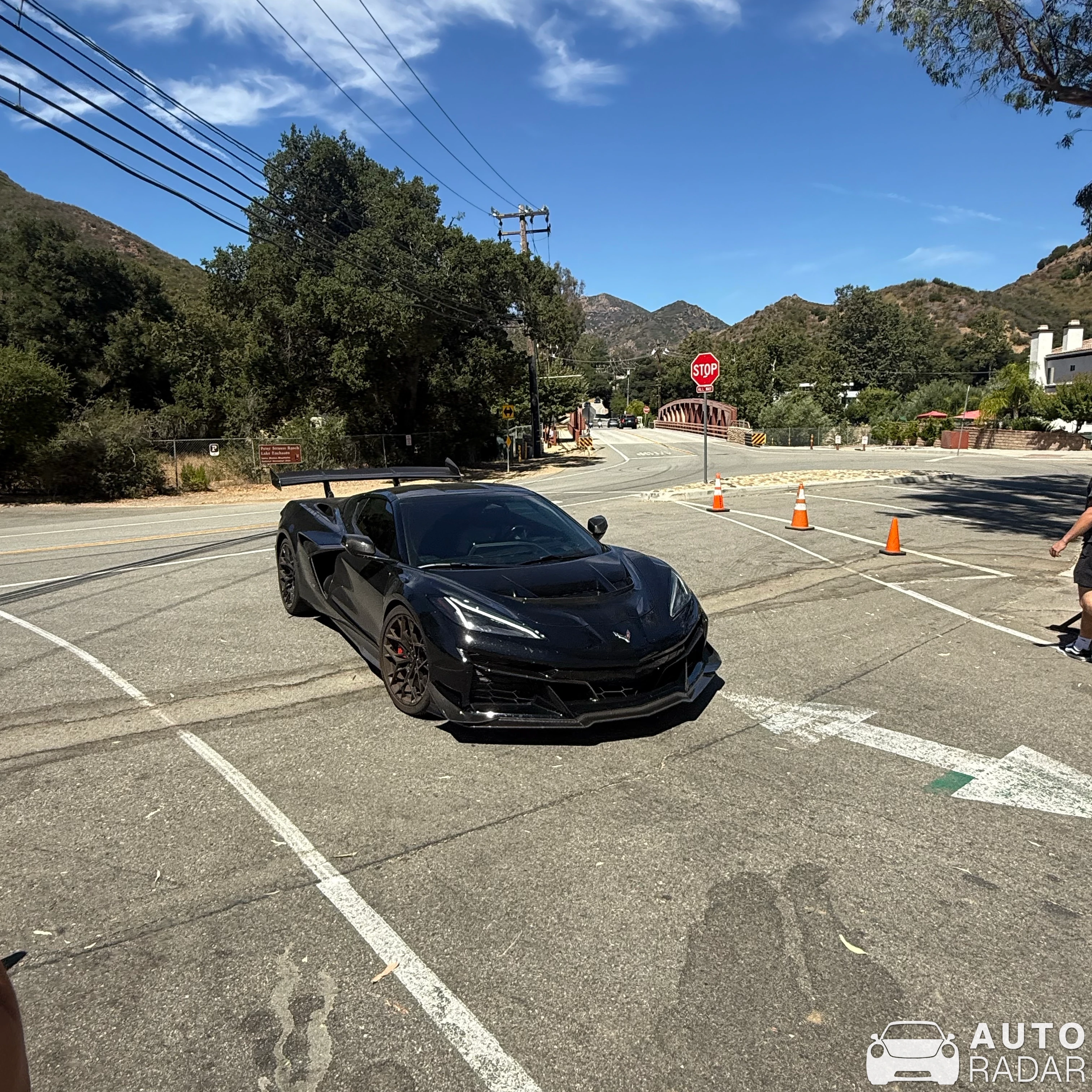 Chevrolet Corvette C8 ZR1 spotted in Agoura Hills, United States