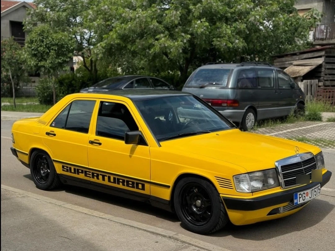 Mercedes  190D spotted in Подгорица, Црна Гора