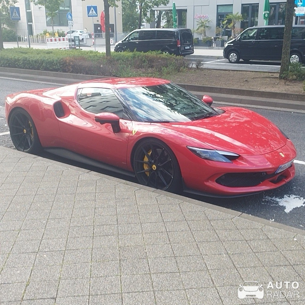 Ferrari 296 GTB spotted in Frankfurt am Main, Germany