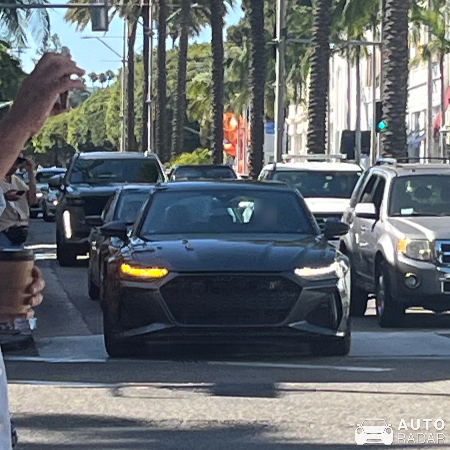Audi RS6 Avant C8 spotted in Beverly Hills, United States