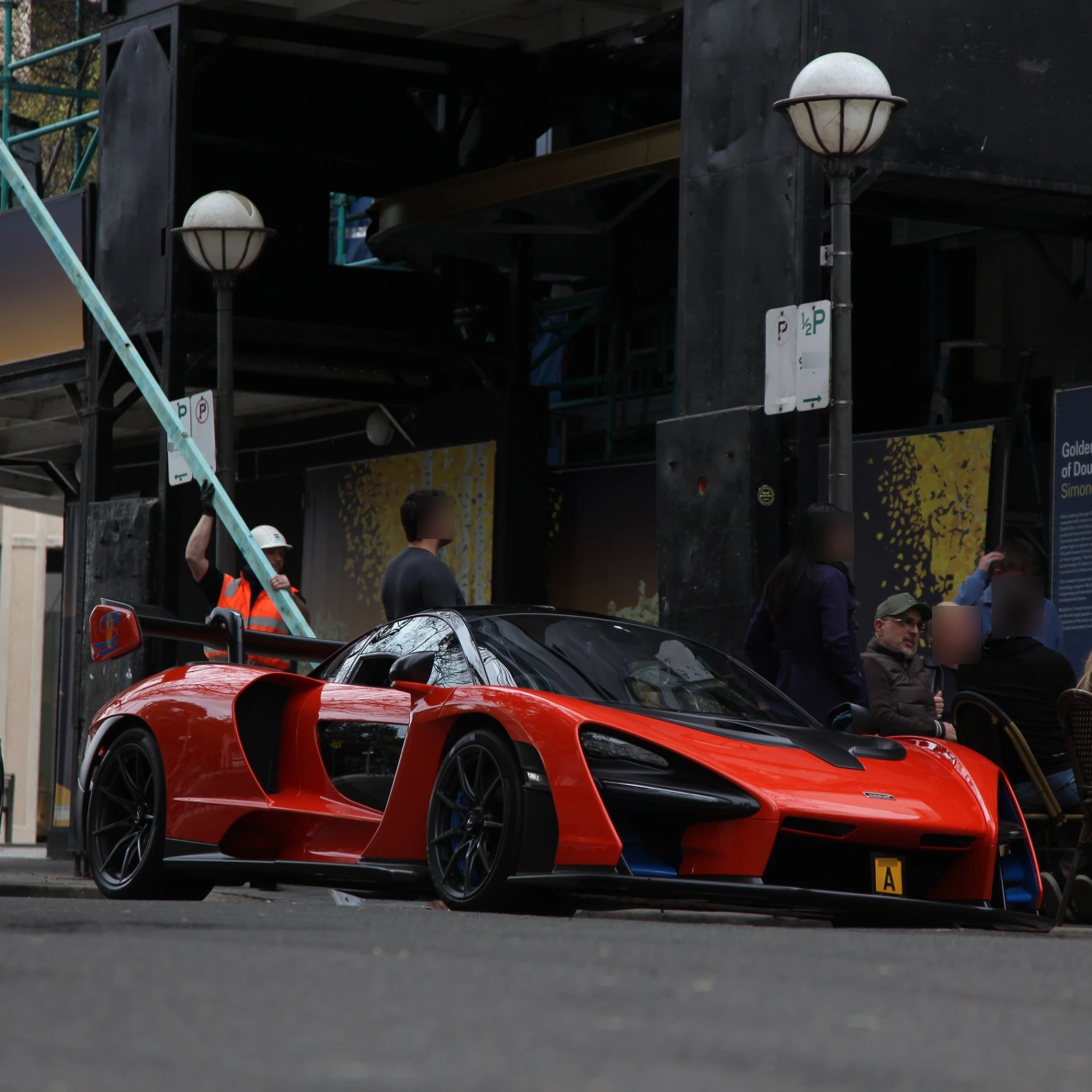 McLaren Senna spotted in Double Bay, Australia
