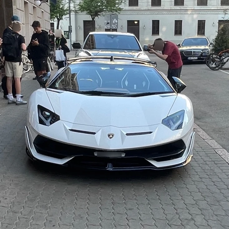 Lamborghini Aventador LP770-4 SVJ spotted in Rīga, Latvia