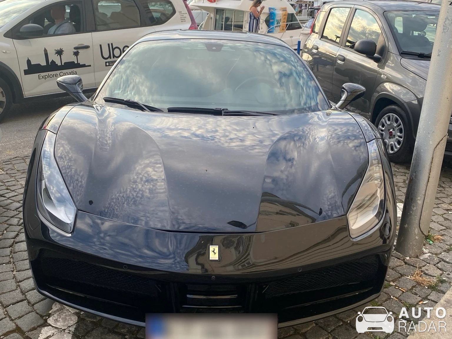 Ferrari 488 GTB spotted in Makarská